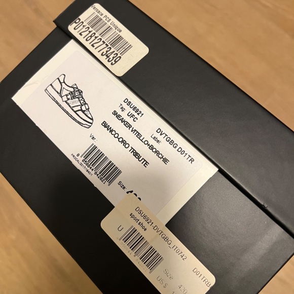 AUTHENTIC VERSACE TRIBUTE sz 42 US 9 brand new SNEAKERS - Picture 5 of 7